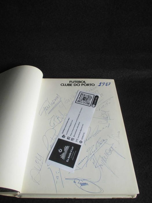 Livro Futebol Clube do Porto Fotobiografia Rui Guedes Autografado