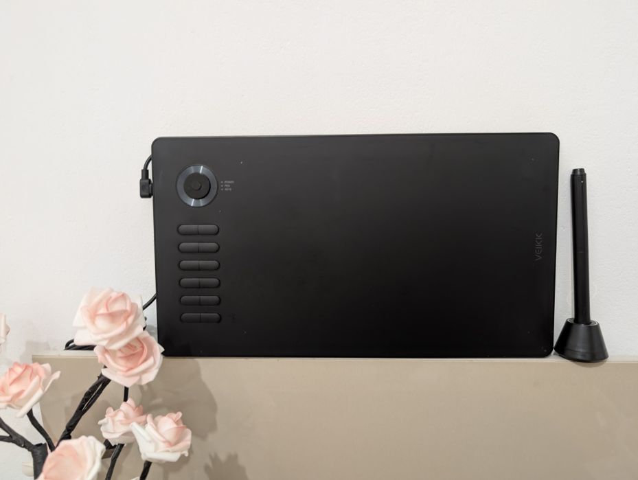 Графічний планшет Veikk A15 Pro з колесиком та клавішами