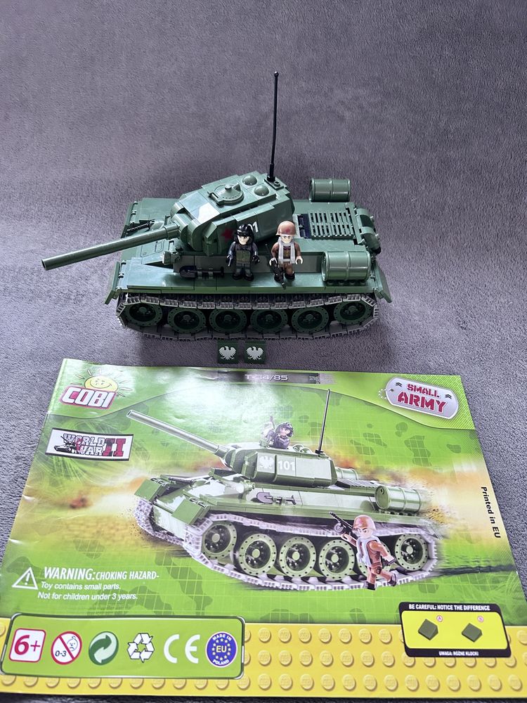Klocki Cobi Czołg T-34/85 model CobiJ242