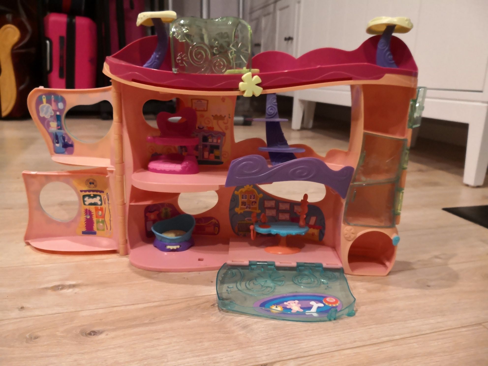 Pet Shop Littlest Domek Zestaw 27szt + Domek