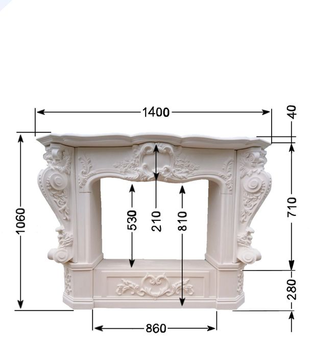 Камінний портал декоративний