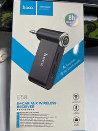 Car Bluetooth Receiver Hoco E58 Magic music Чорний адаптер