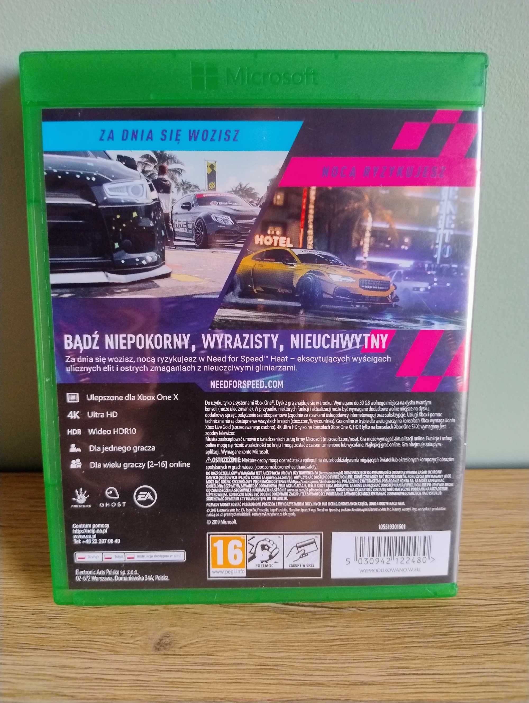 Need for speed heat Xbox one Series x