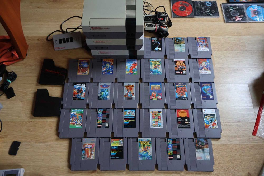 Gry Konsole Nintendo Nes Super Mario Mega Man Tetris Chip dale PAL 50