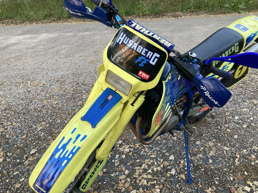Husaberg 400 Troco mota de competição de coleção