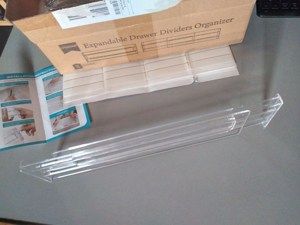 Separator przekładki do szuflady 8 sztuk