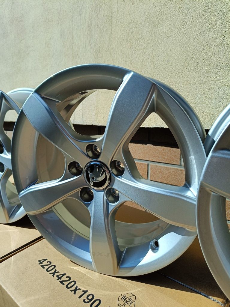 NOWE! Felgi Aluminiowe 15 Cali 5x100 6Jx15 ET29 - Skoda Fabia Rapid