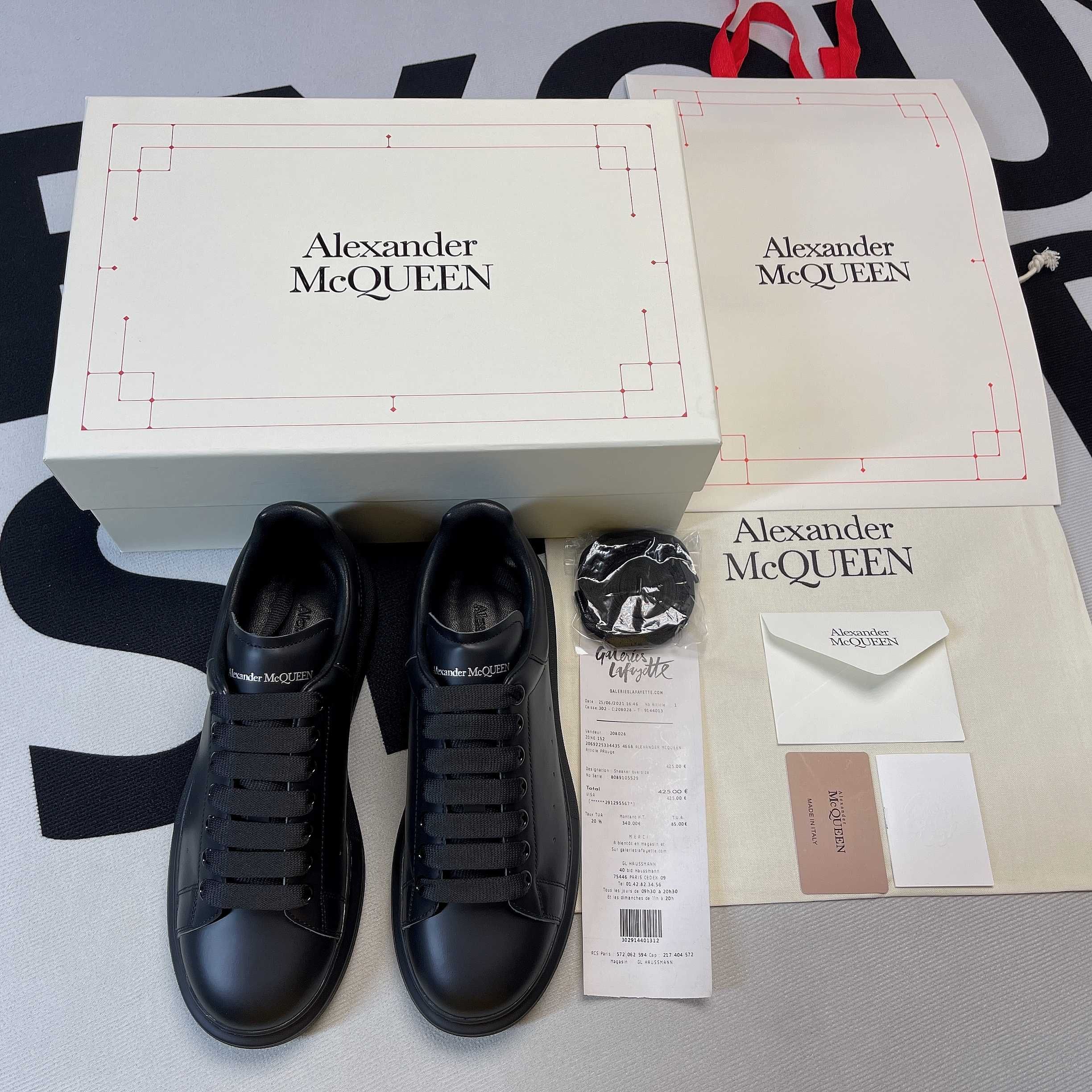 Buty McQueen Sneaker Full Black (Rozm.35-45)