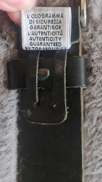 Ремінь ремень пояс DOLCE & GABBANA Італія шкіра оригінал