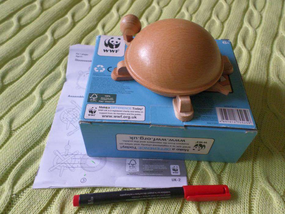 3 Puzzle madeira / quebra-cabeças 3D WWF