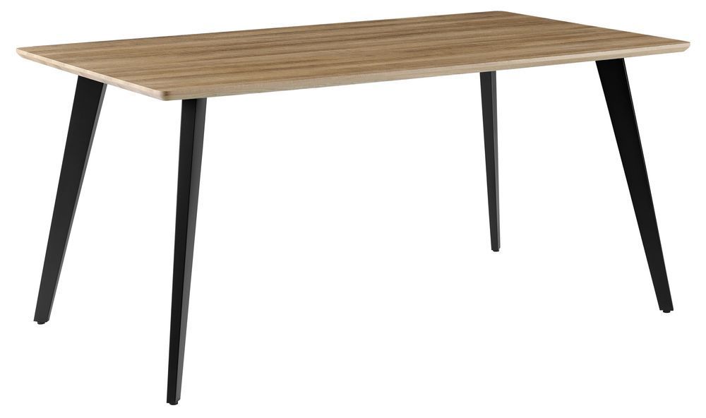 klasyczny prostokątny stół jadalny z drewna 160x90cm Pure Cynamonowy