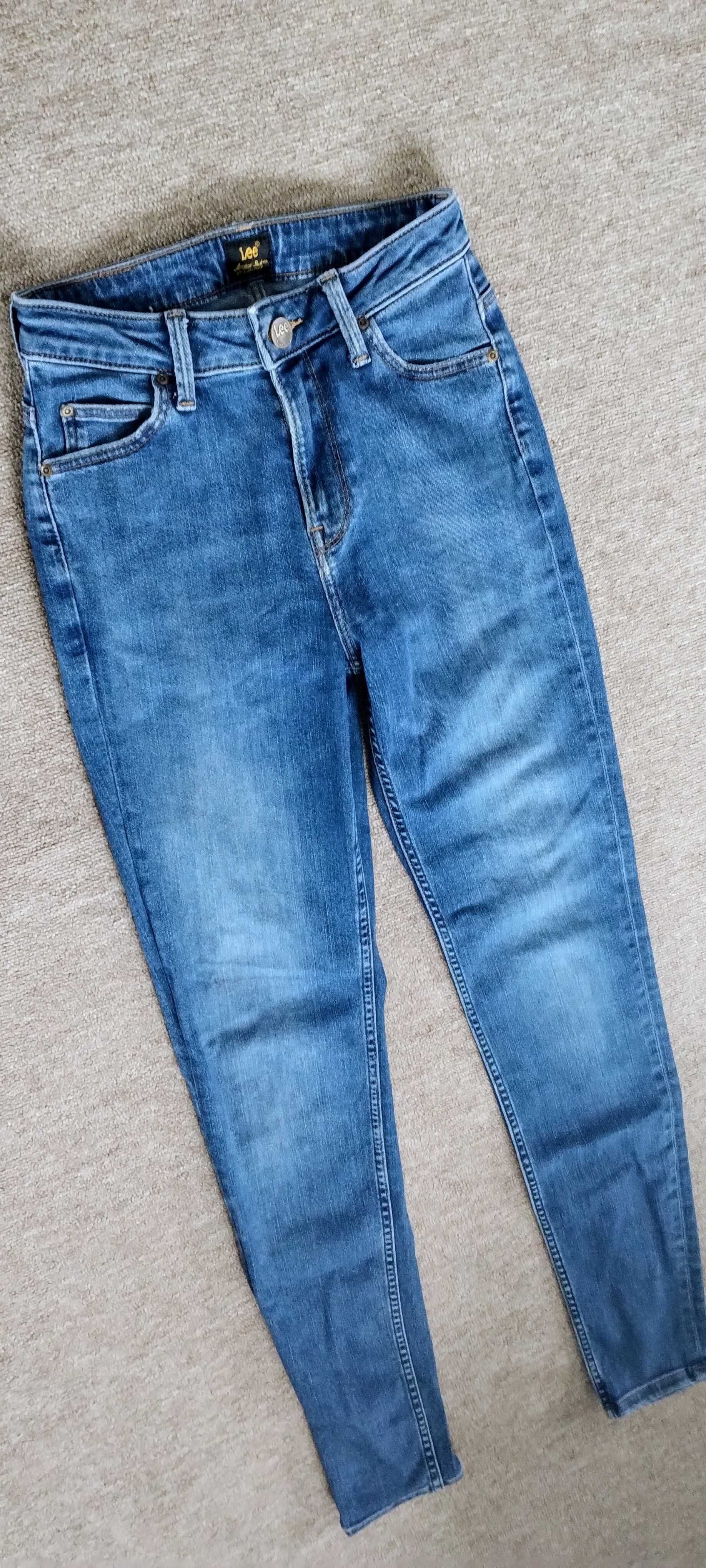 Spodnie jeansowe damskie Lee r 34