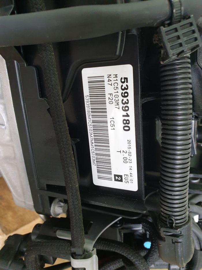 Motor BMW F20 125D 2.0D 2015 de 218cv, ref N47D20D