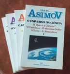Livros O Universo da Ciência Isaac Asimov 4 Volumes Completo