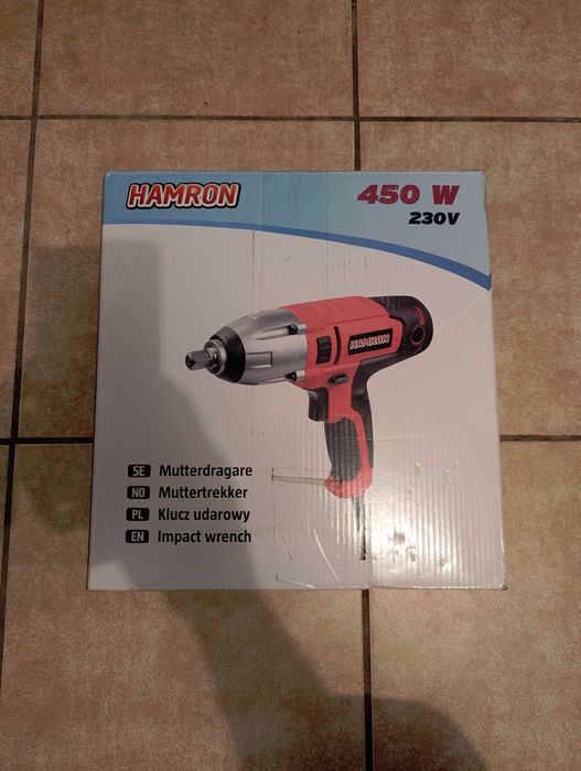 Klucz udarowy Hamron 450W 400Nm 230V