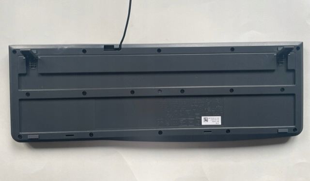 klawiatura logitech mk120 przewodowa polskie naklejki qwerty