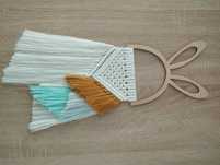 Makrama królik handmade
