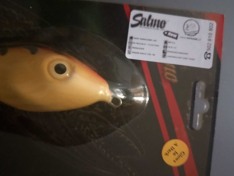Zestaw - Woblery SALMO Skinner Turbo Jack Hornet Rattlin Mass Marauder