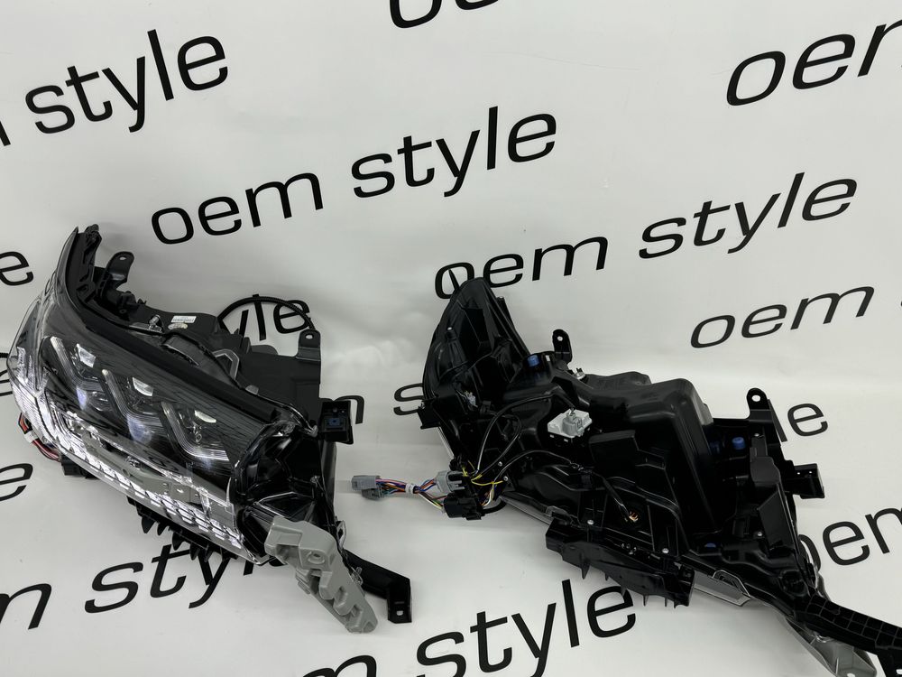 Фары Toyota Land Cruiser 200 2016-2020 FULL LED Lexus Style