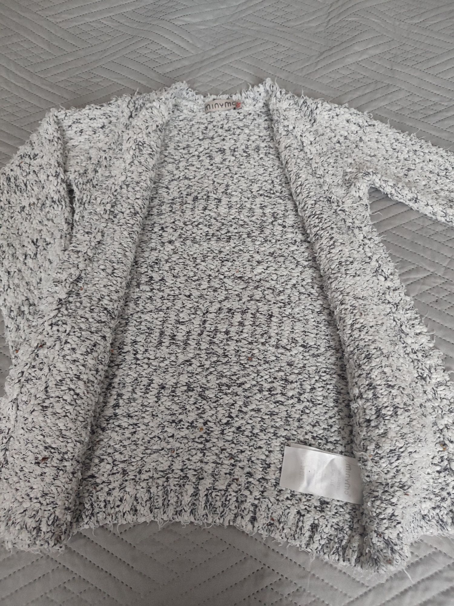 Sweter rozpinany kardigan Minymo rozmiar 116