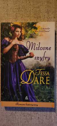 Romans historyczny "MILOSNE SZYFRY" autorstwa Tessy Dare.