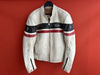 Richa Motorcycle чоловіча шкіряна байкерська Мото куртка розмір L XL