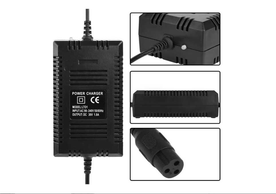 VBESTLIFE 36V  ładowarka akumulatorów LT01