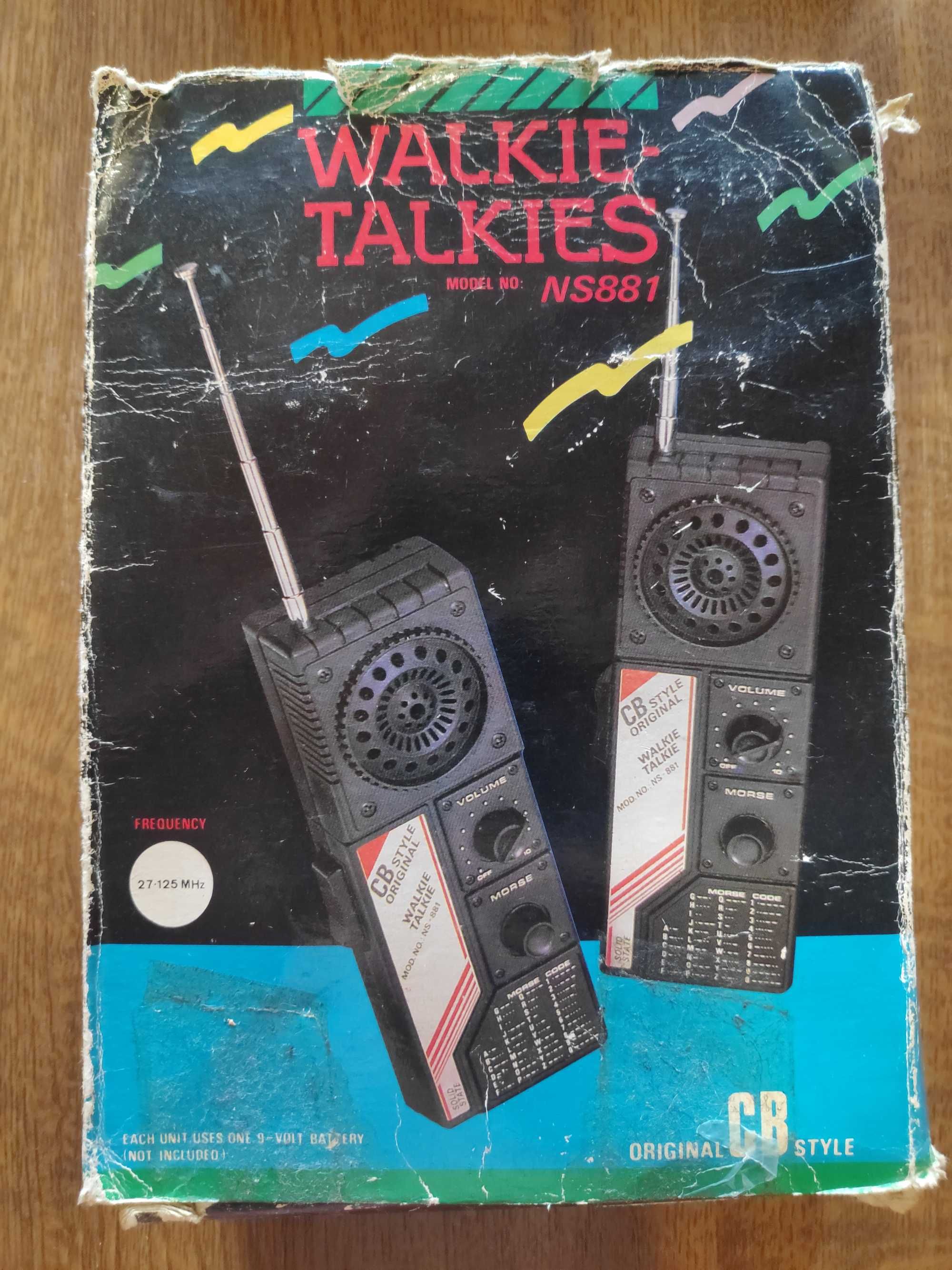 Walkie-Talkie model NS 881 CB + pudełko uszkodzone