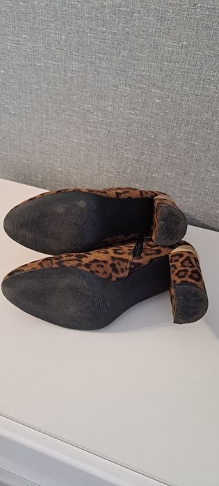 Ботільйони, ботінки,  напівчеревики 38р.  Леопардові New Look