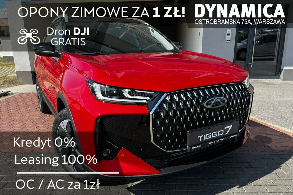 Chery Tiggo 7 PRESTIGE - 147KM - 1.6T GDI - Rocznik 2025