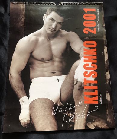 Календарь Klitschko 2001 года