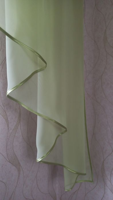 Ламбрекен и тюль комплект