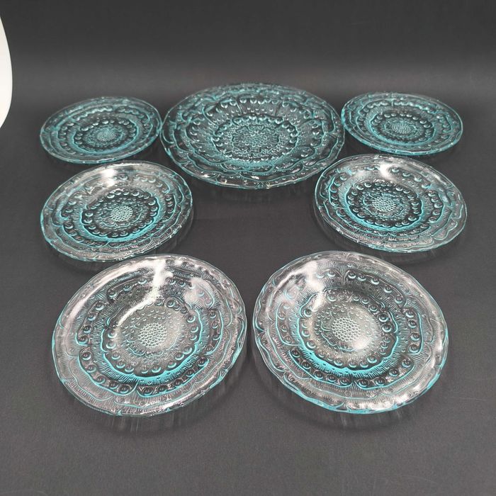 Ząbkowice Flora Patera Talerz Talerze Talerzyki Zestaw Do Ciasta