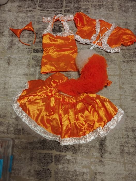 Новорічний костюм білочки, лисички на 3-4-5 років