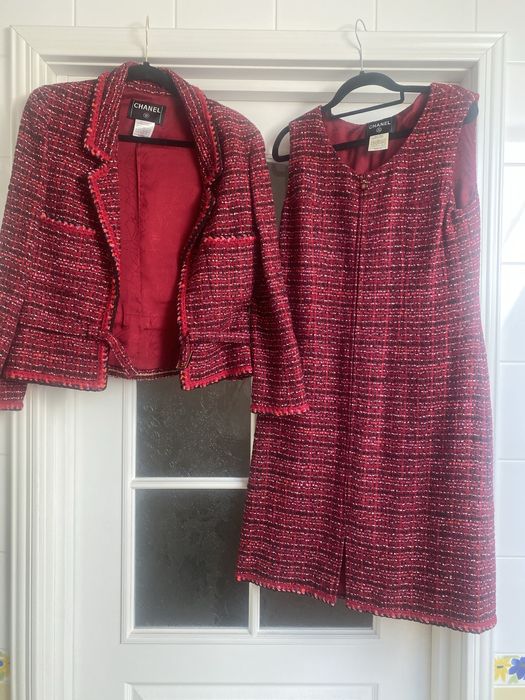 Komplet Chanel zakiet i sukienka