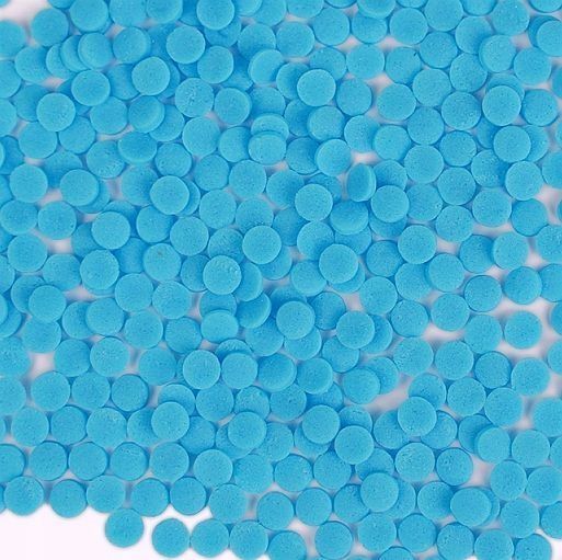 Posypka Cukrowa Konfetti Kółeczka Mini Niebieskie - 50G
