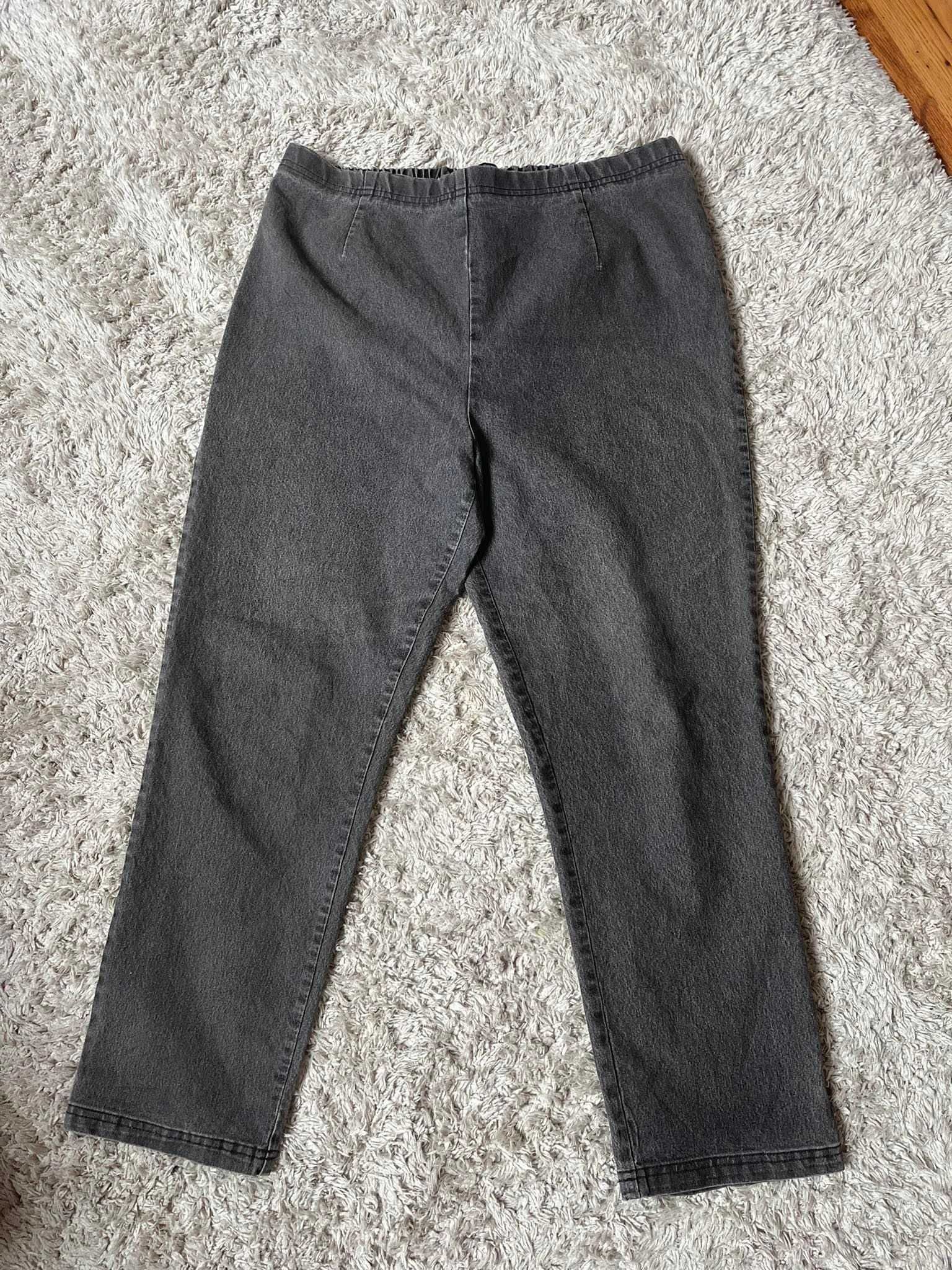 Spodnie jeansowe damskie rozmiar 46 3XL firma Classic