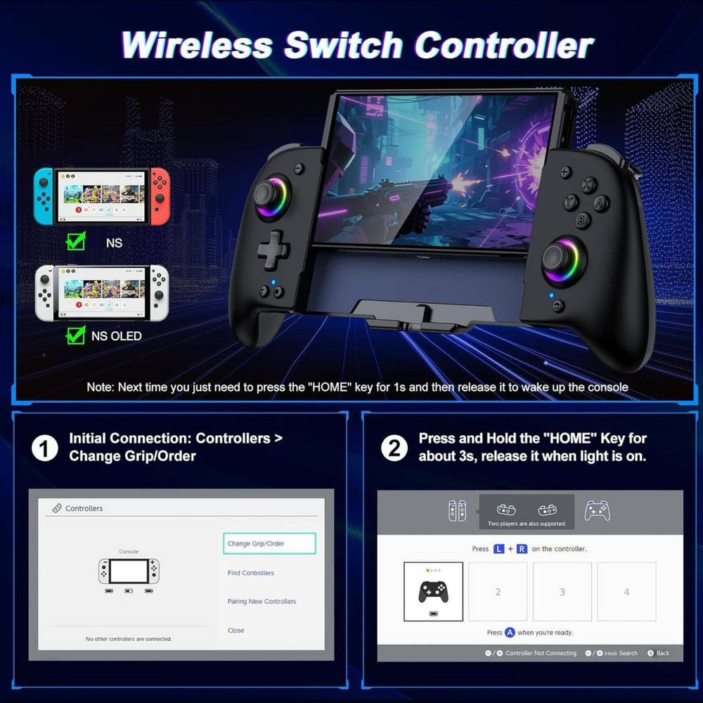 Контролер JC200 для Nintendo Switch / Nintendo Oled