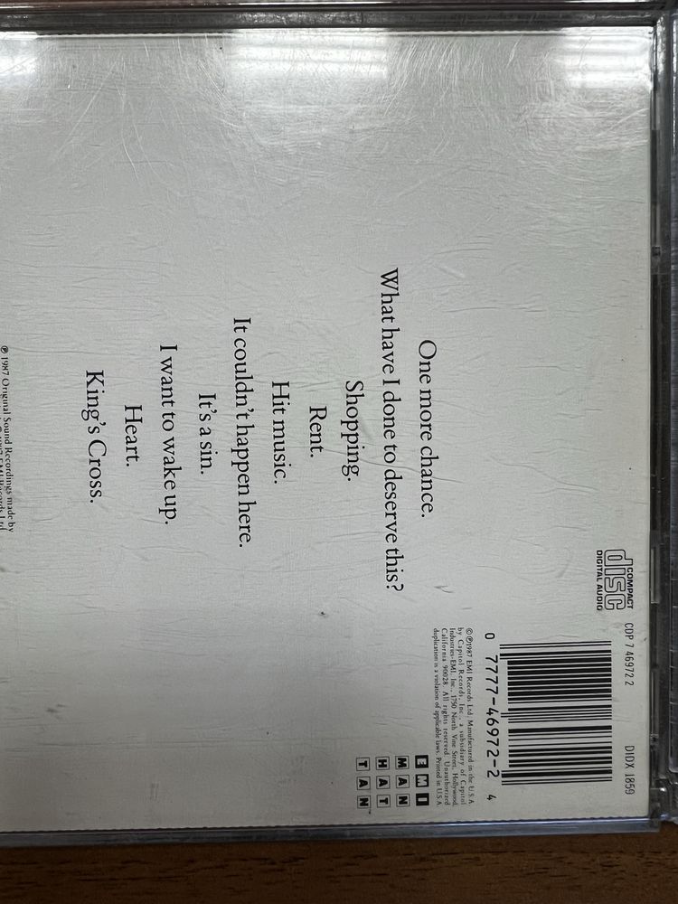 Pet Shop Boys 4 CD USA i EU