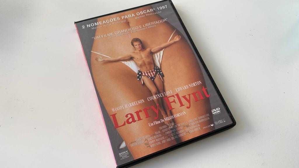 DVD -  Larry Flynt - RARO . 1987 BIO