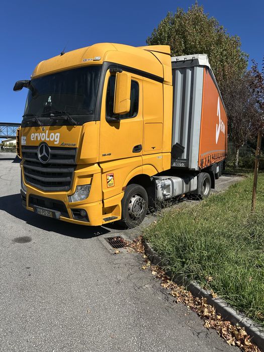 Conjunto Mercedes Actros + Semi Reboque Krone