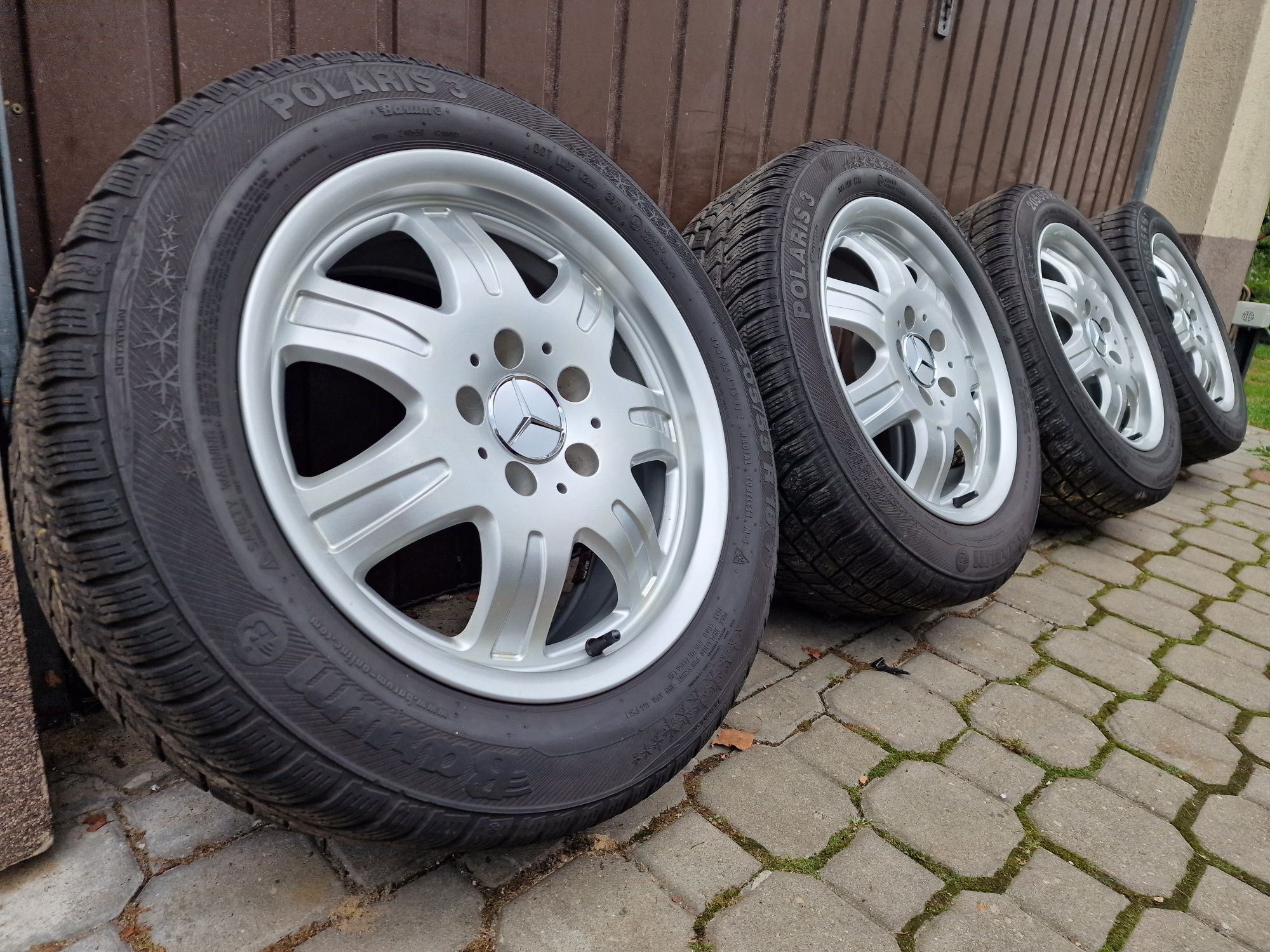 Felgi z oponami 205/55R16 Mercedes SLK R171 5x112 C klasa CLK E