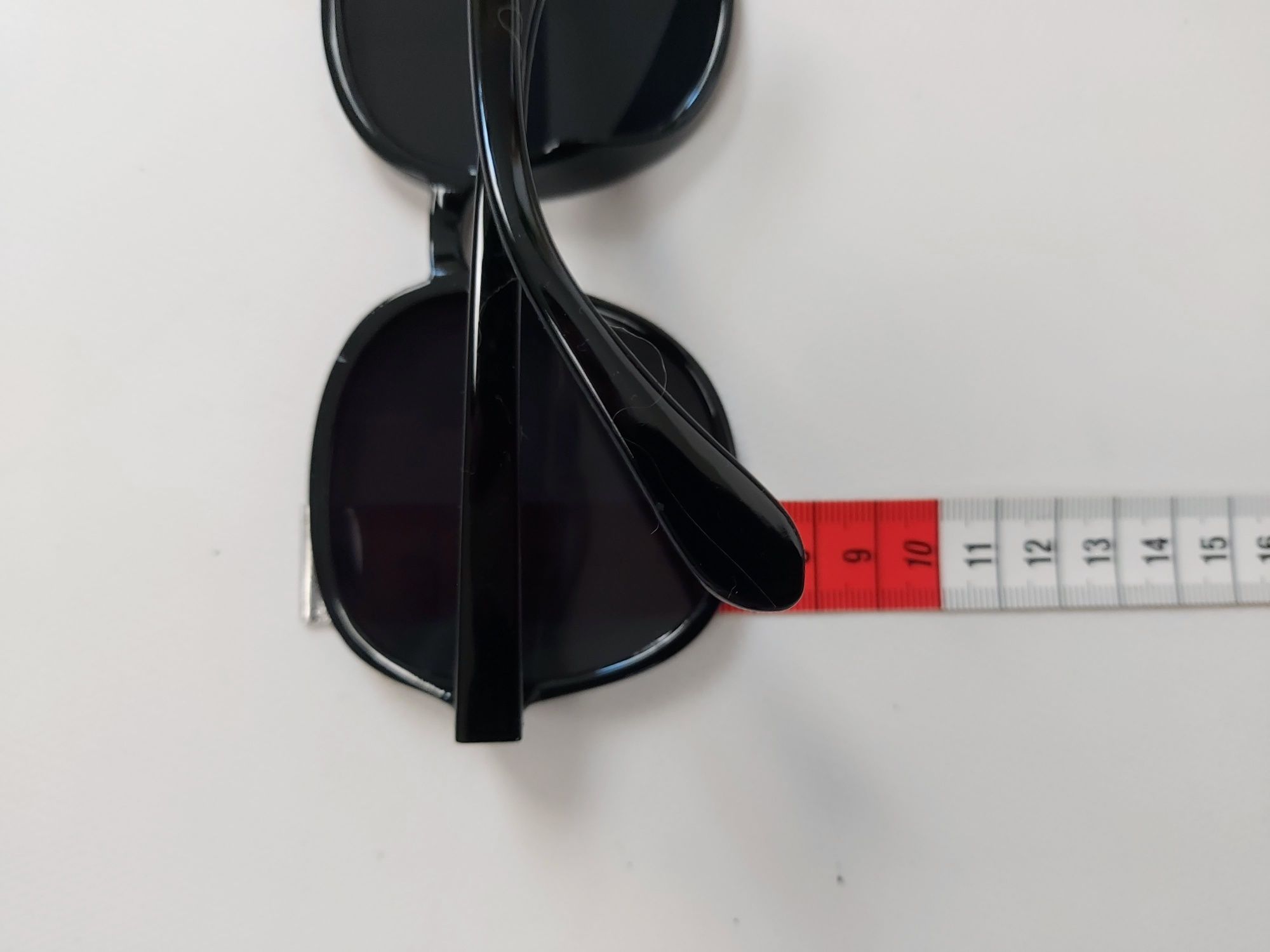 Nowe modne czarne okulary przeciwsloneczne owalne muchy retro vintage