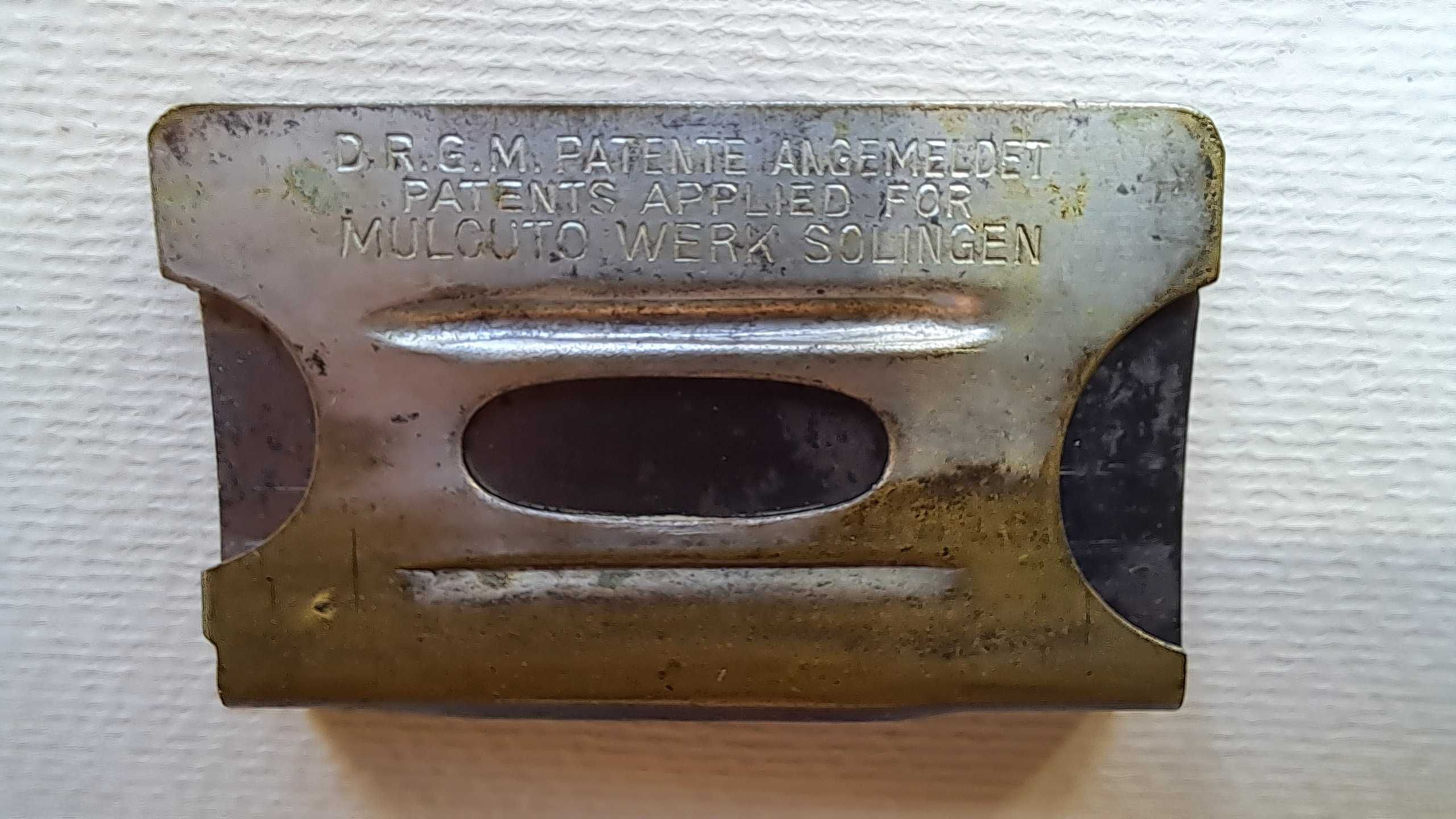Antyczny zestaw do golenia  firmy Mulcuto