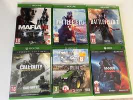 Gry zestaw 6 szt Xbox One