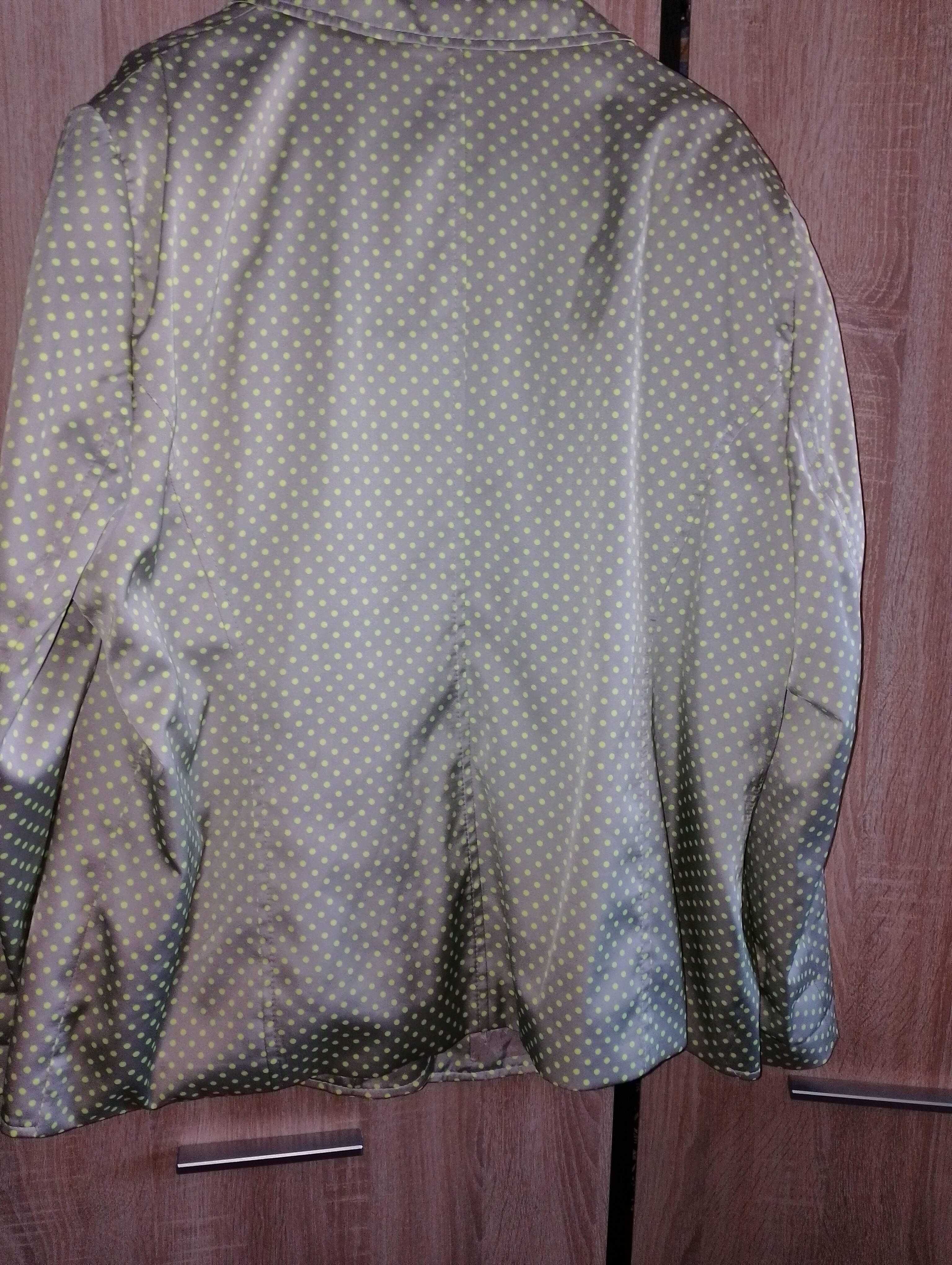 Marynarka damska/żakiet/przebranie plus size r. 50 w groszki