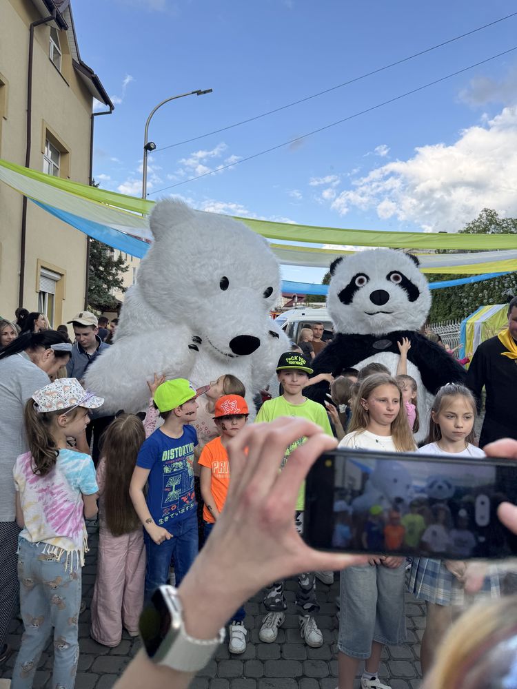 Надувні Костюми Анімації  Панди. Мікімаус. Білий Мішка, медвідь