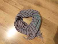 Apaszka / chusta H&M szara w paski
