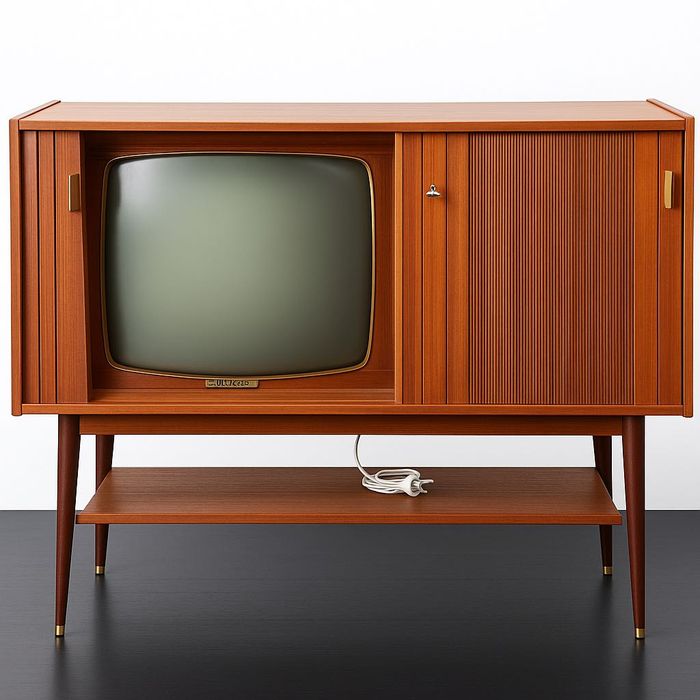 Telewizor Radionette – vintage, lata 50/60, styl skandynawski.