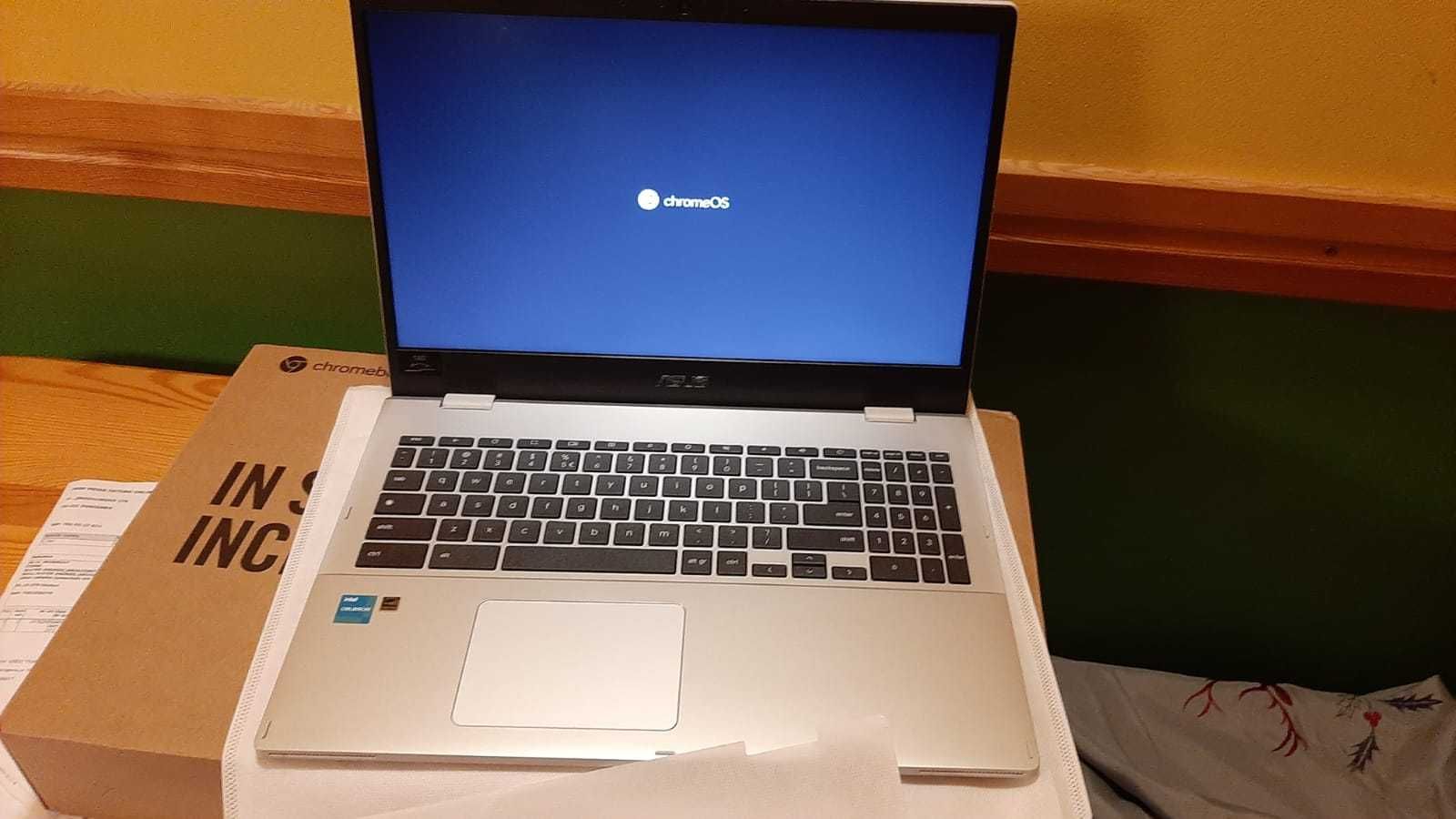 Nowy Chromebook Asus cx1500ck n400/8GB/12GB/15,6"